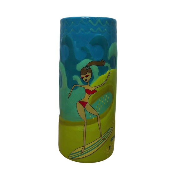 Tikis Grill & Bar Waikiki Hawaii Tiki Mug Surfer Girl Bikini 874 of 1008 Tiare - Picture 1 of 10